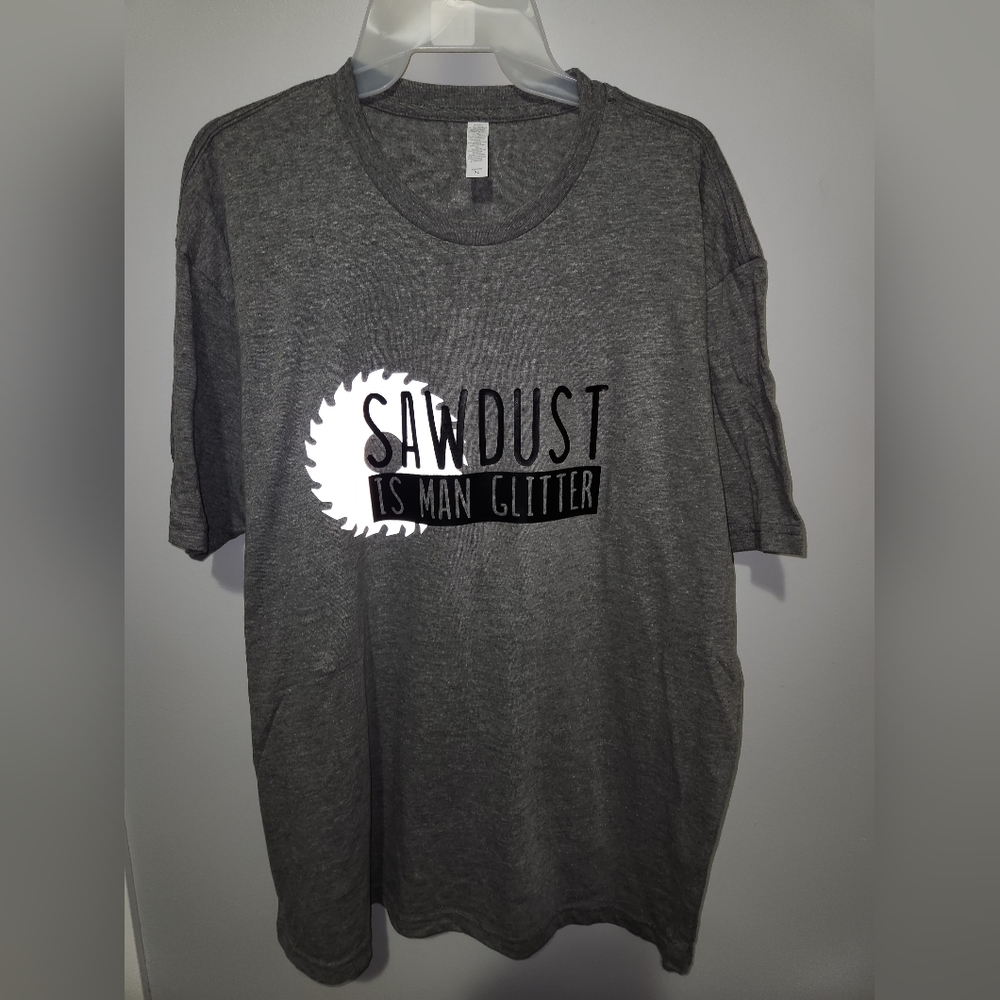 Man glitter t-shirt